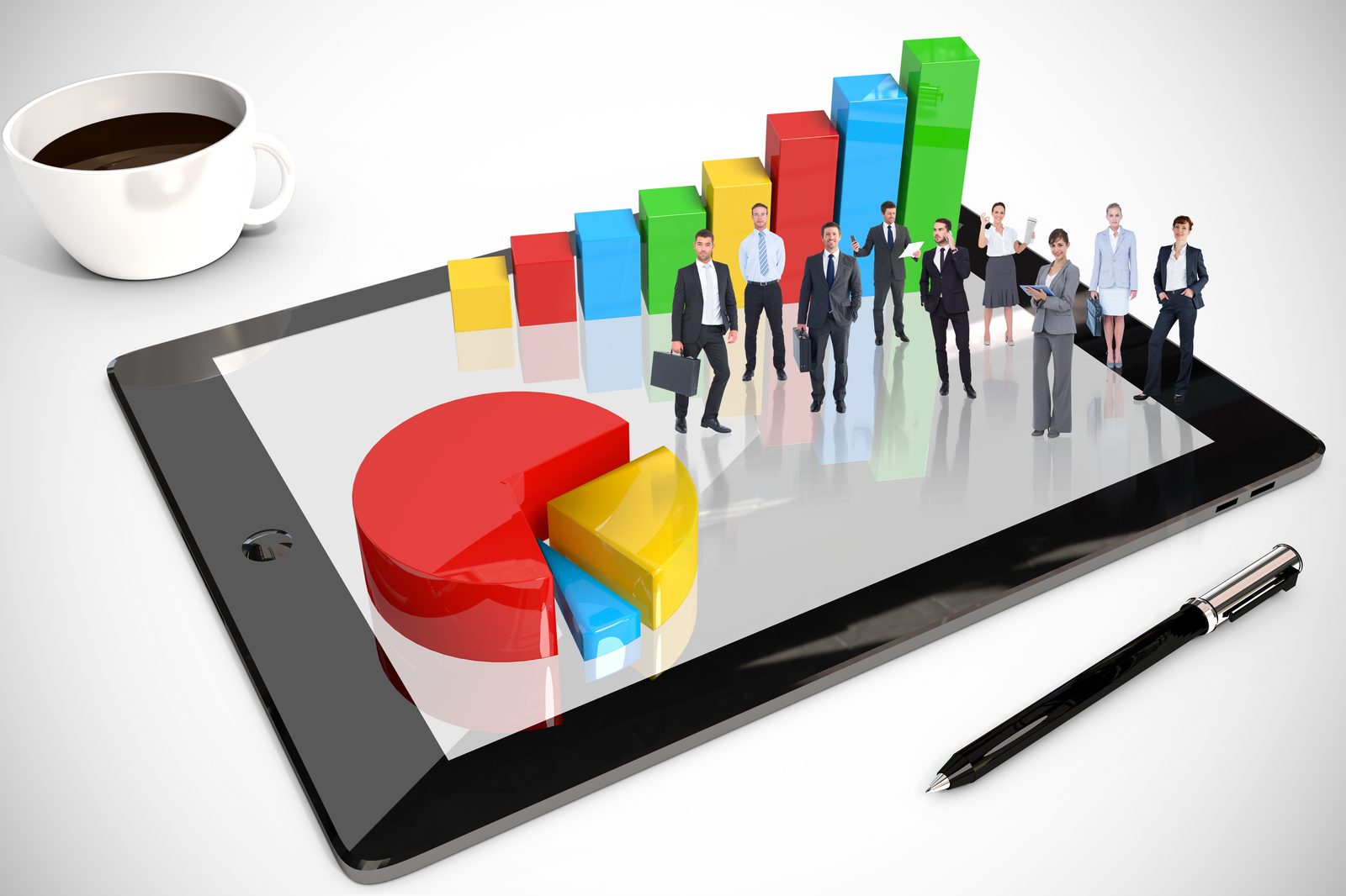 an infographic  showing customer demographics and preferences