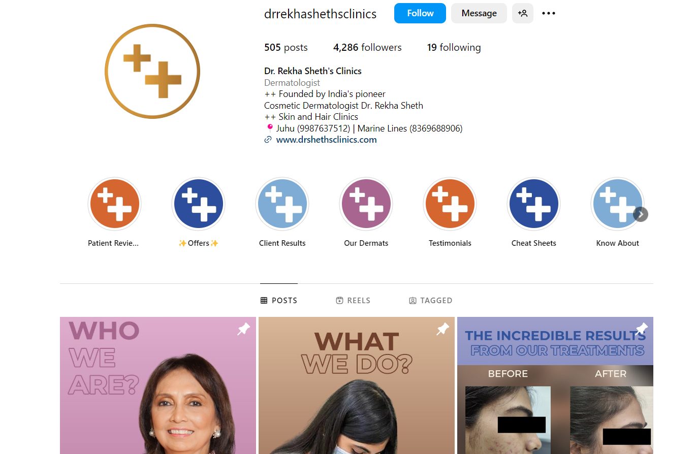 Digital Marketing for Dr. Sheth's