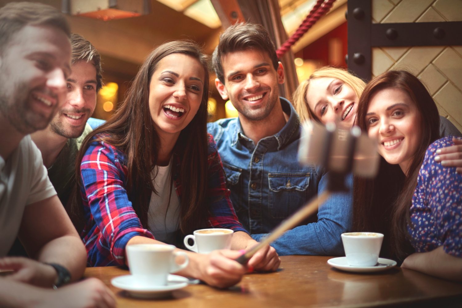 influencers enjoying their time at your cafe.