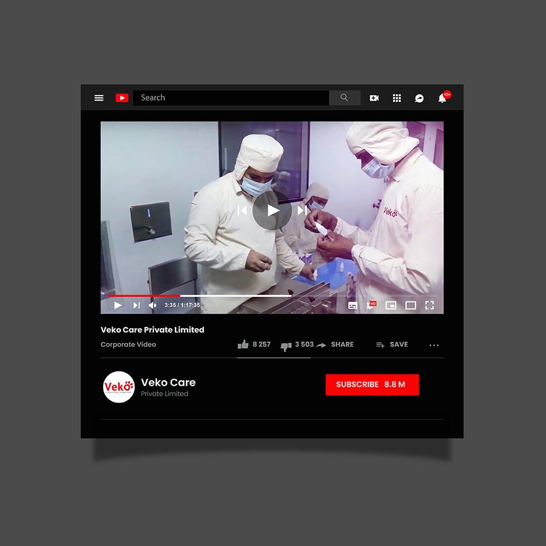 Veko’s commitment to animal health showcased in a corporate video produced by MarketinCrew with high-definition visuals.
