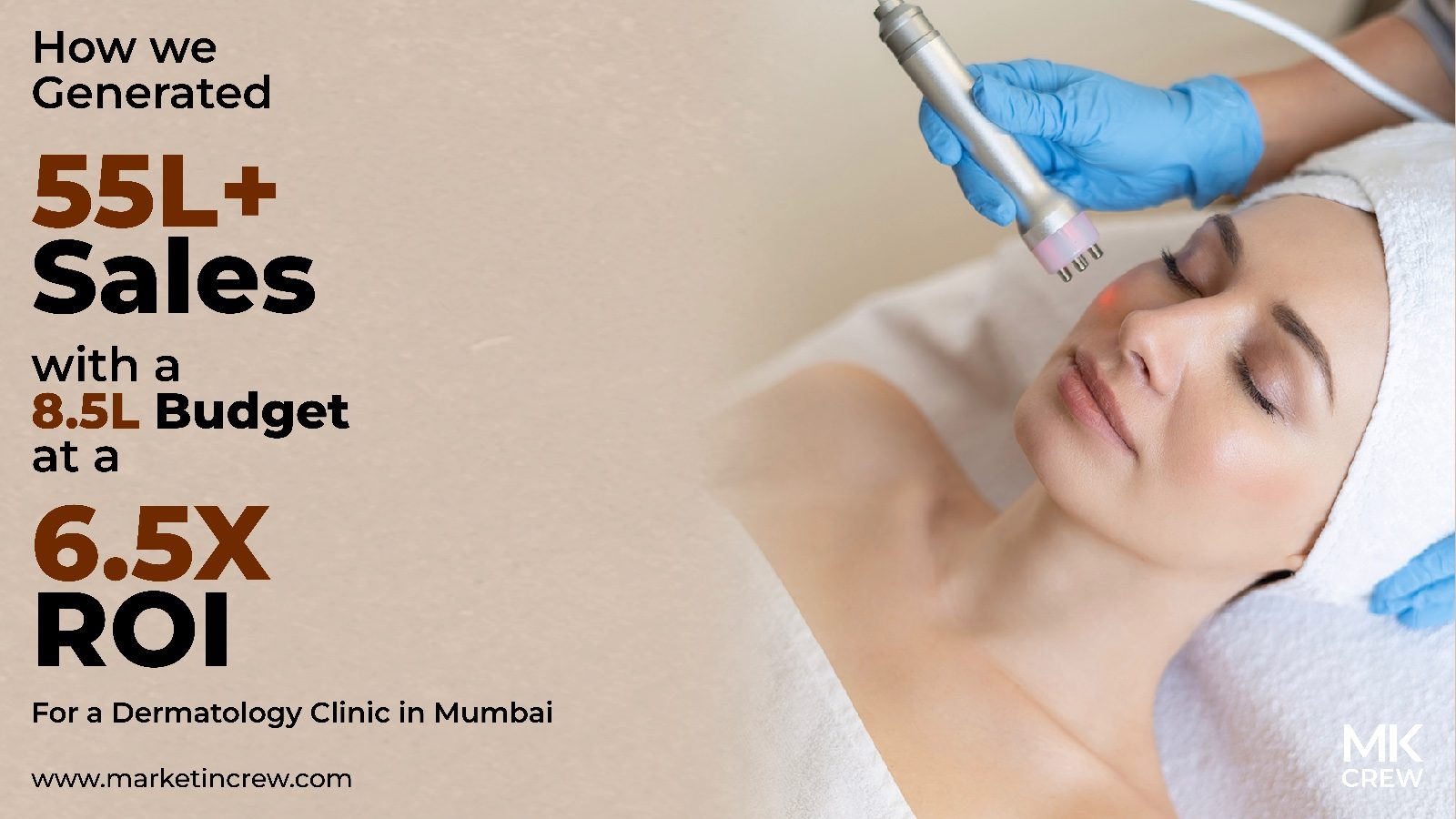 Performance Marketing For A Dermatologist | Healthcare Digital Marketing | Social Media Management | Website Development
