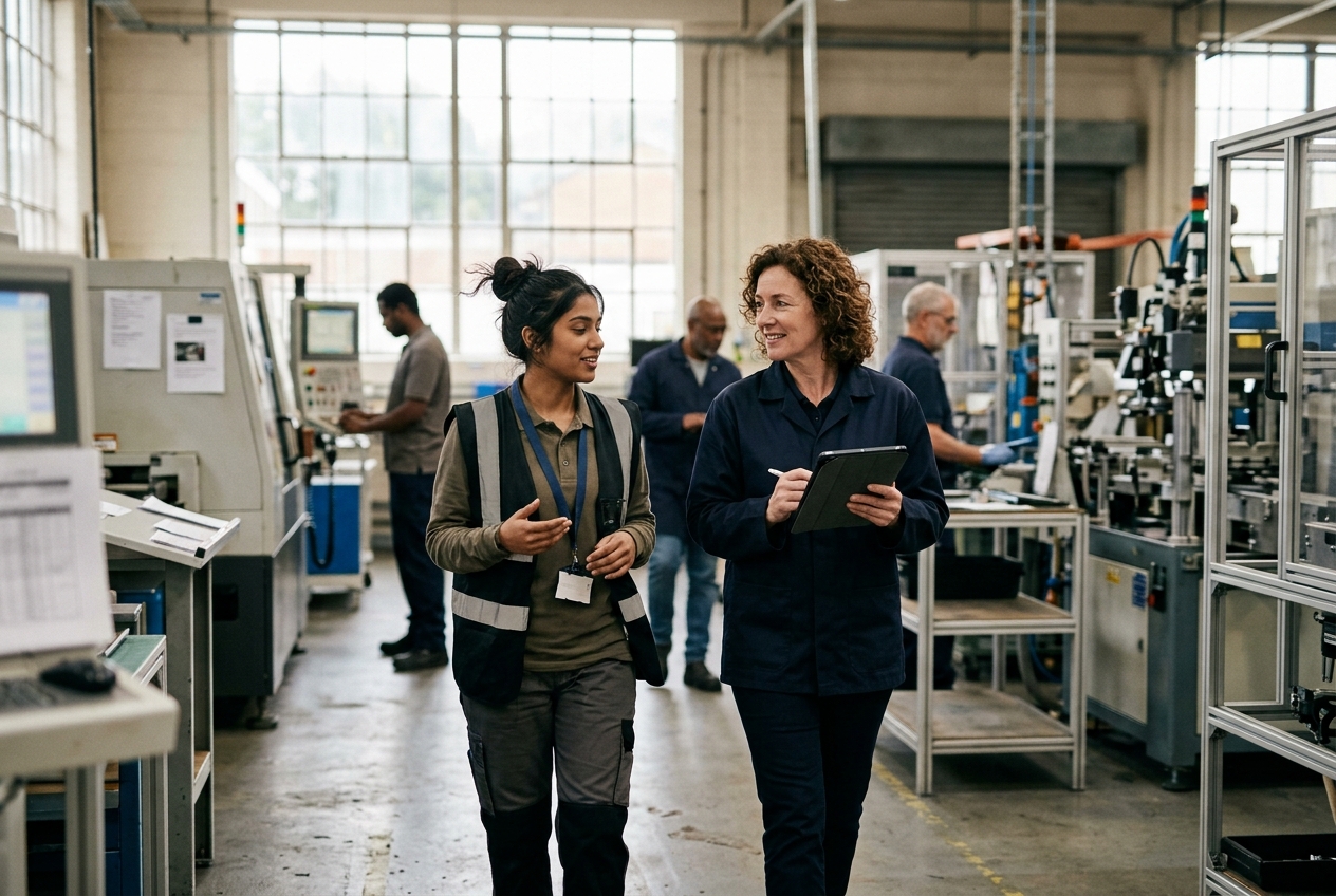 Sharper visibility in manufacturing, manufacturing marketing by MarketinCrew