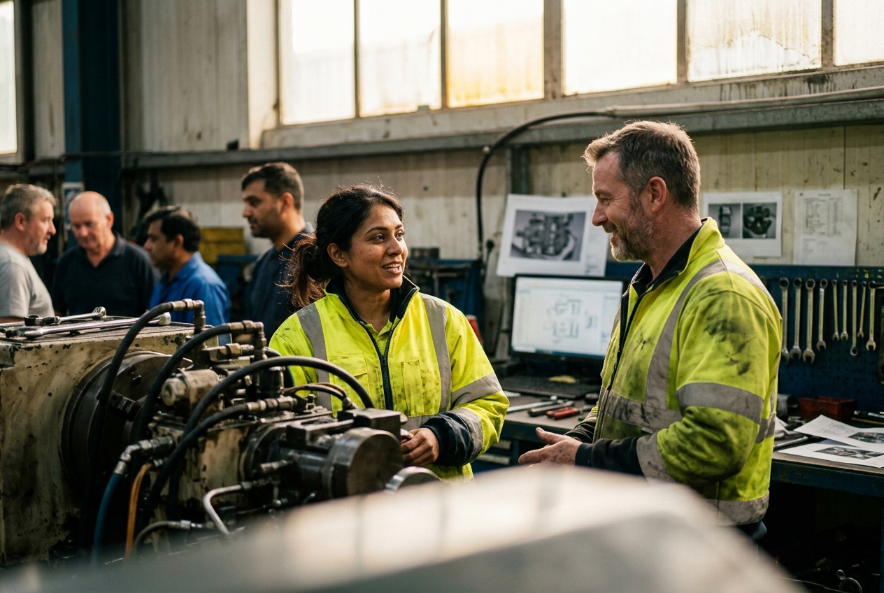 Content that builds trust, manufacturing marketing by MarketinCrew