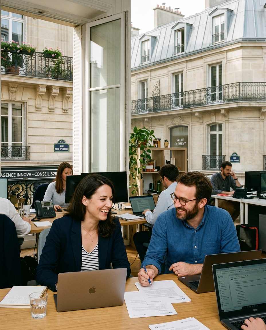 B2B digital marketing in Paris by MarketinCrew