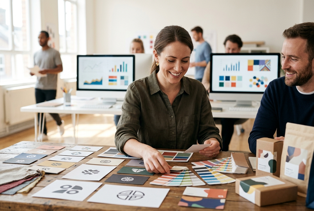 Branding agency work by MarketinCrew
