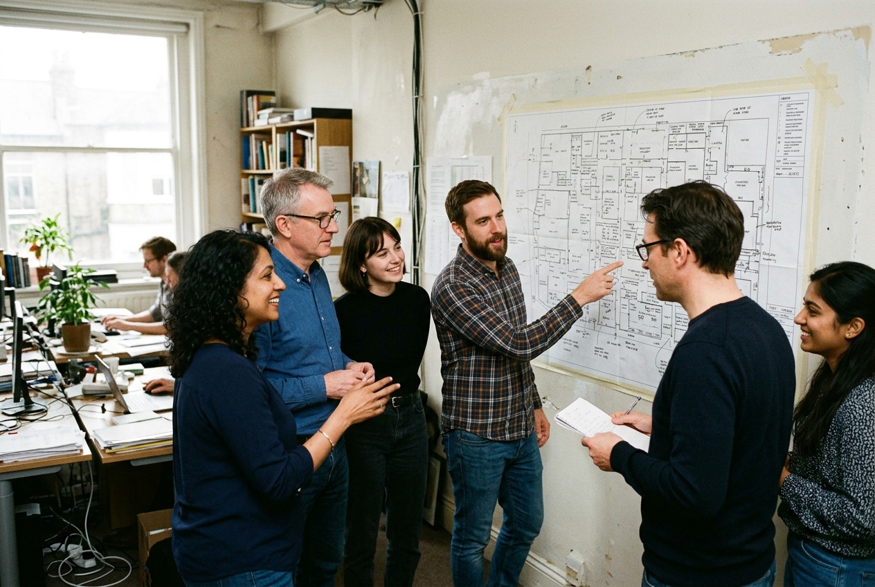 The MarketinCrew seo & content team at work