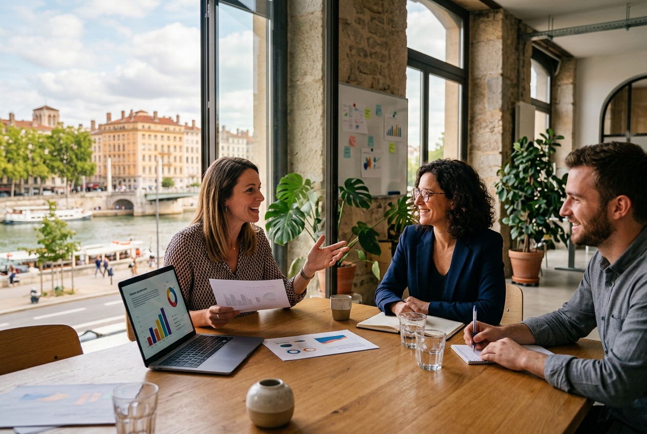 Higher online visibility, digital marketing in Lyon by MarketinCrew