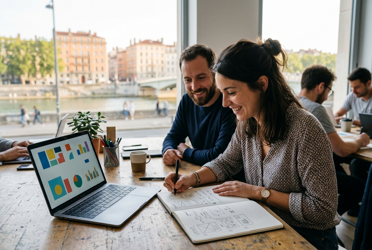 Data-driven decisions, digital marketing in Lyon by MarketinCrew