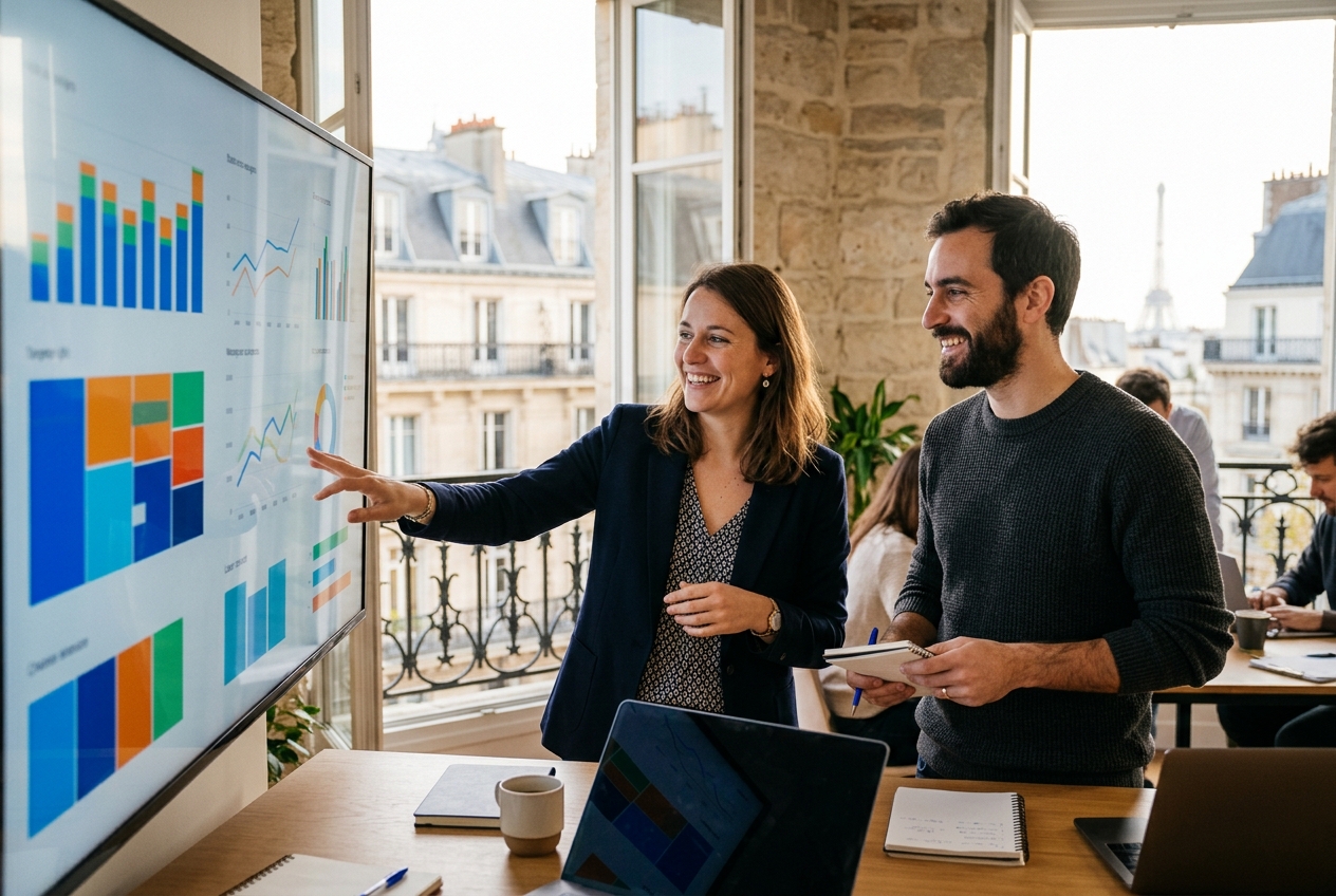 More qualified leads, digital marketing in Paris by MarketinCrew