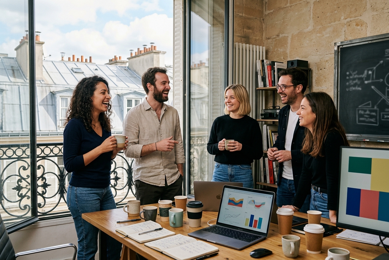 Better brand awareness, digital marketing in Paris by MarketinCrew