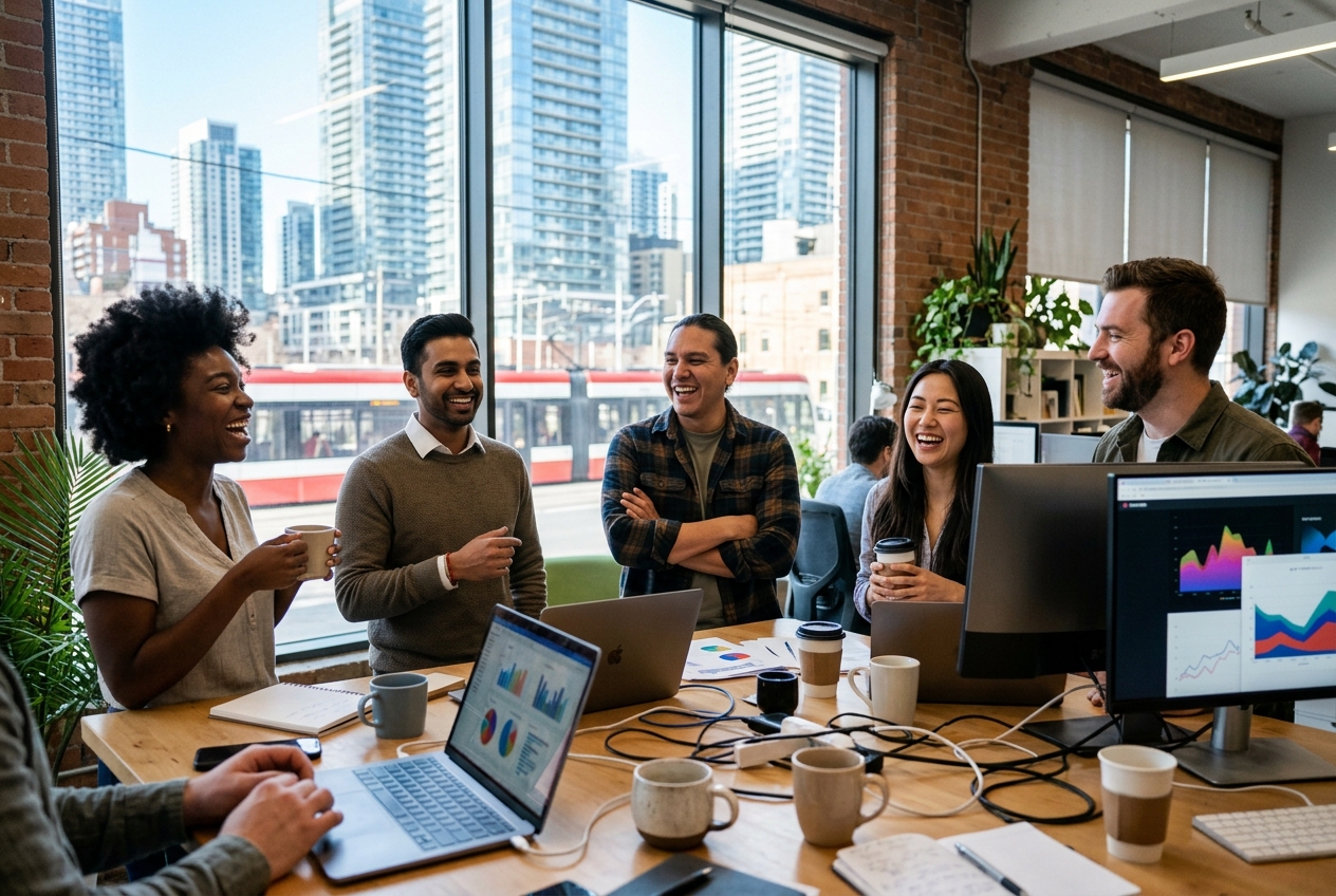 Better brand awareness, digital marketing in Toronto by MarketinCrew