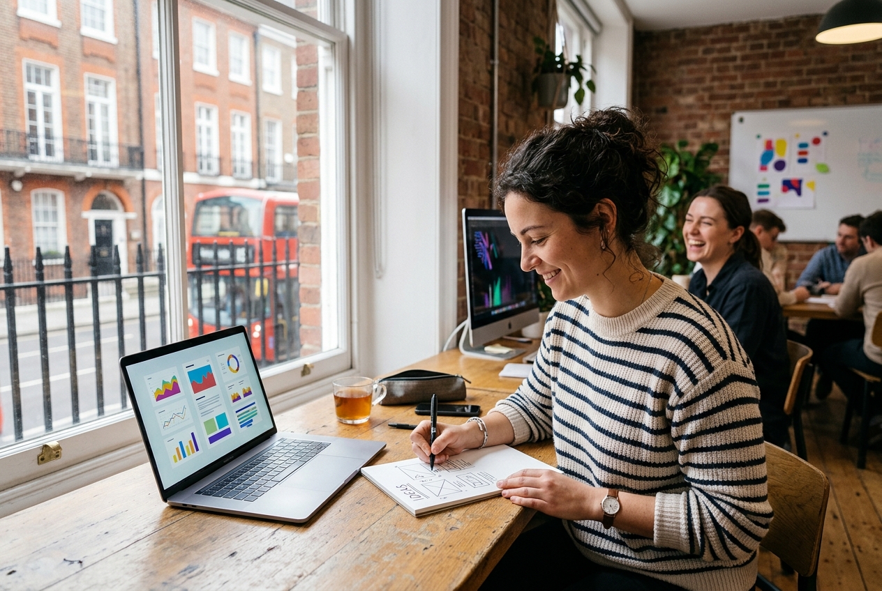 Data-driven decisions, digital marketing in United Kingdom by MarketinCrew