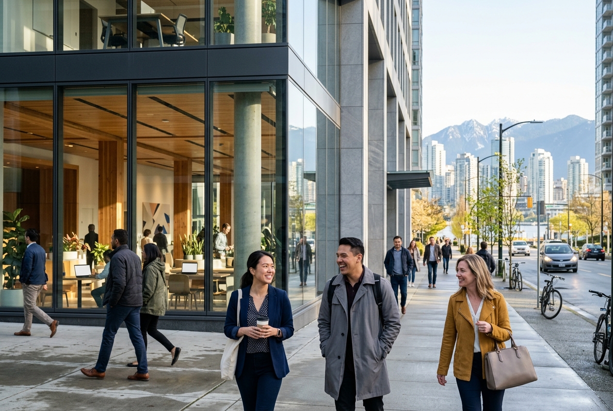 Toronto streetscape where MarketinCrew clients grow