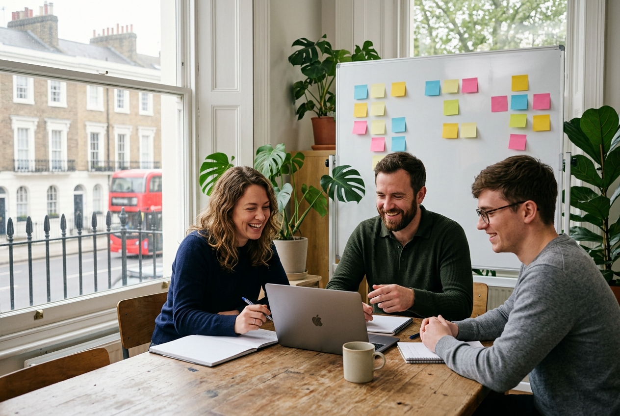 London scene where MarketinCrew clients grow