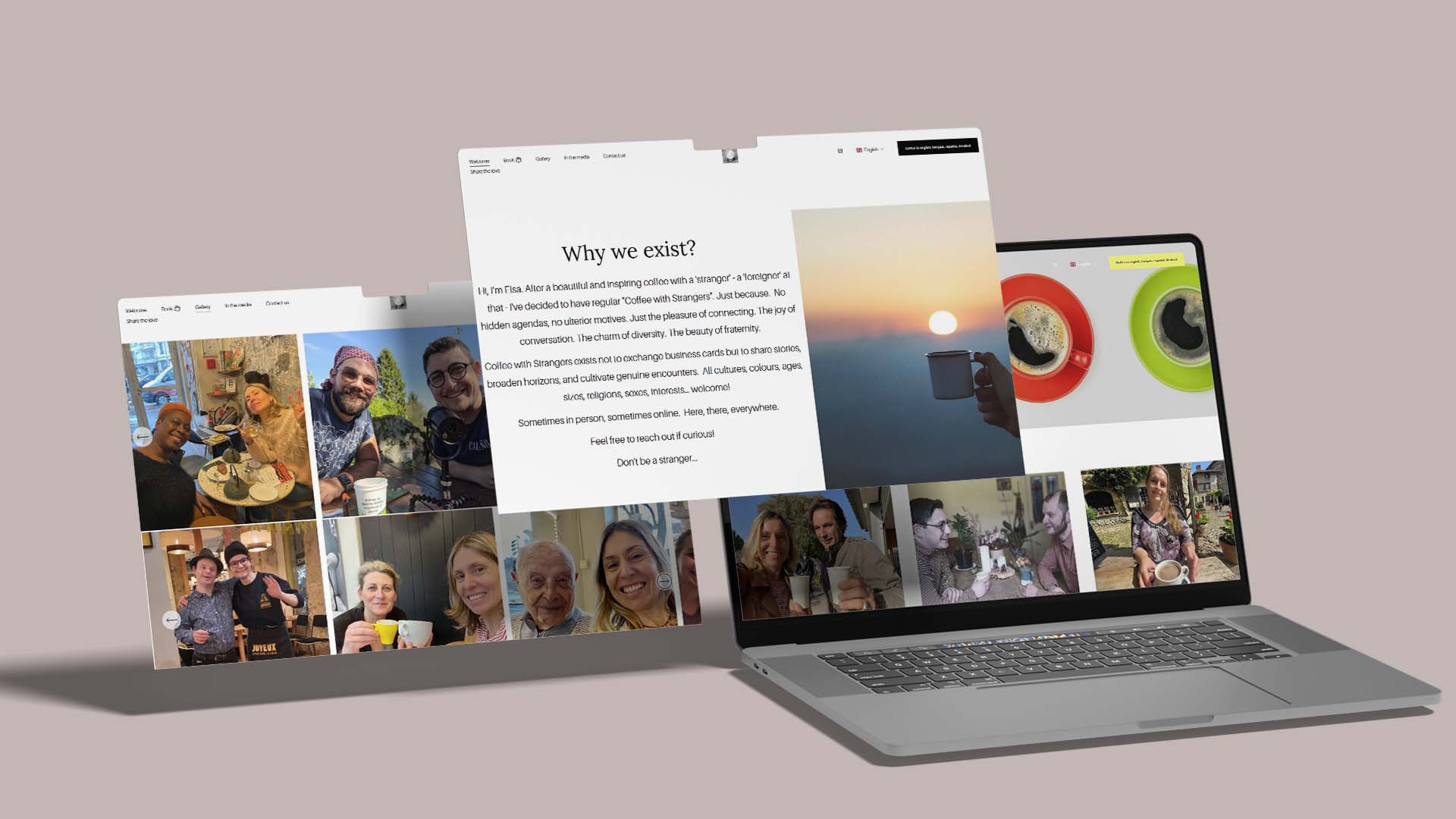Coffee with Strangers client story by MarketinCrew