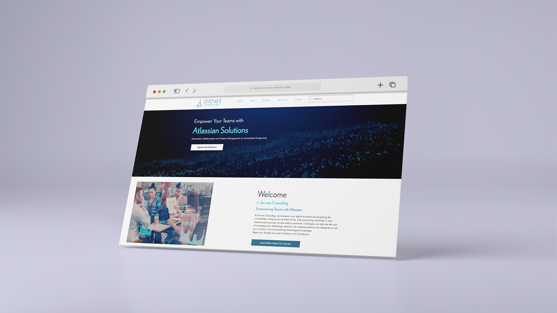 Jernee Consulting client story by MarketinCrew