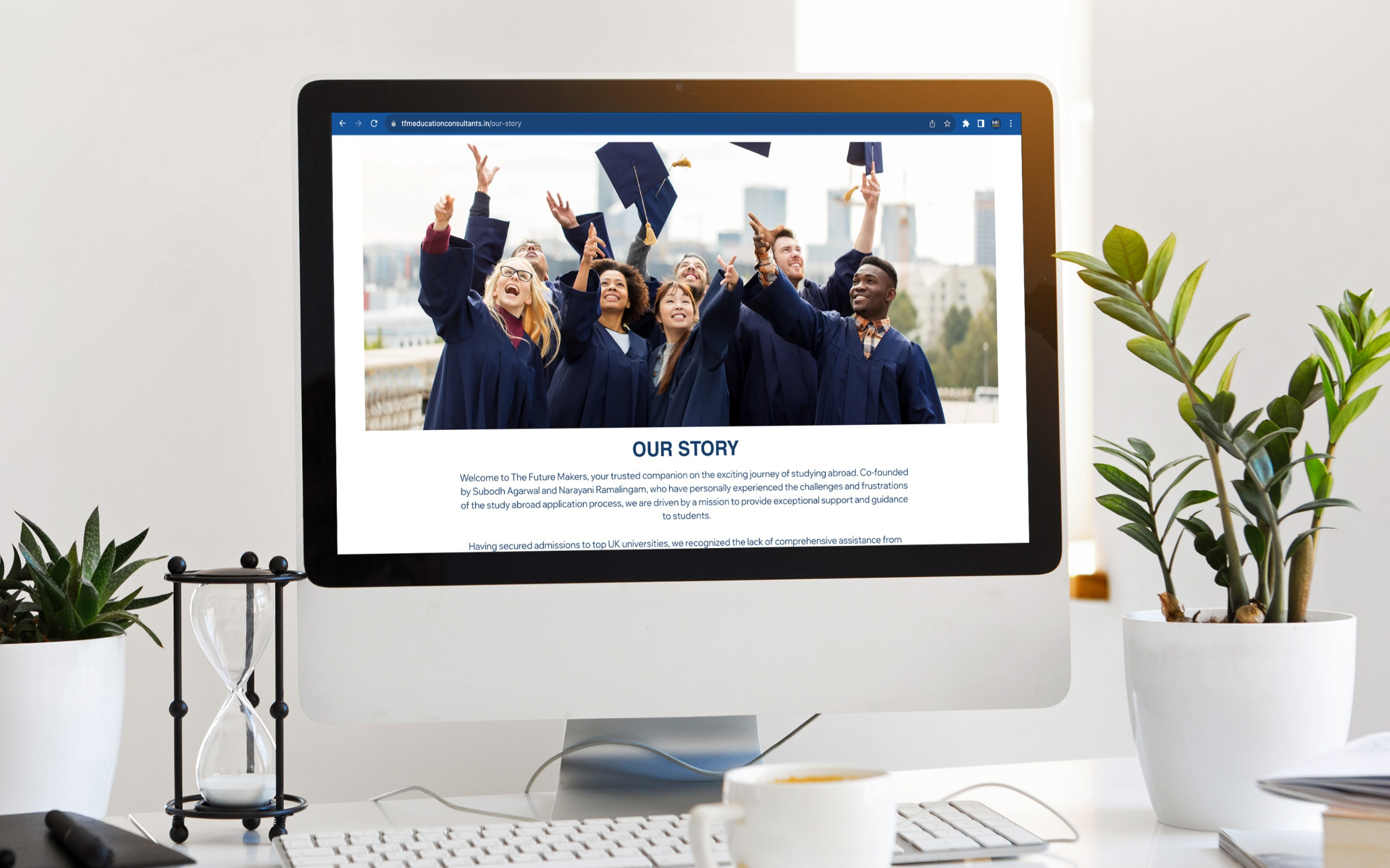 TFM - Overseas Education Consultants client story by MarketinCrew