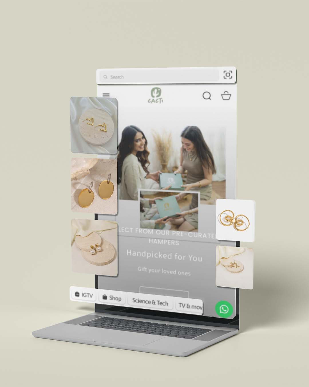 The Cacti Store retail client story by MarketinCrew