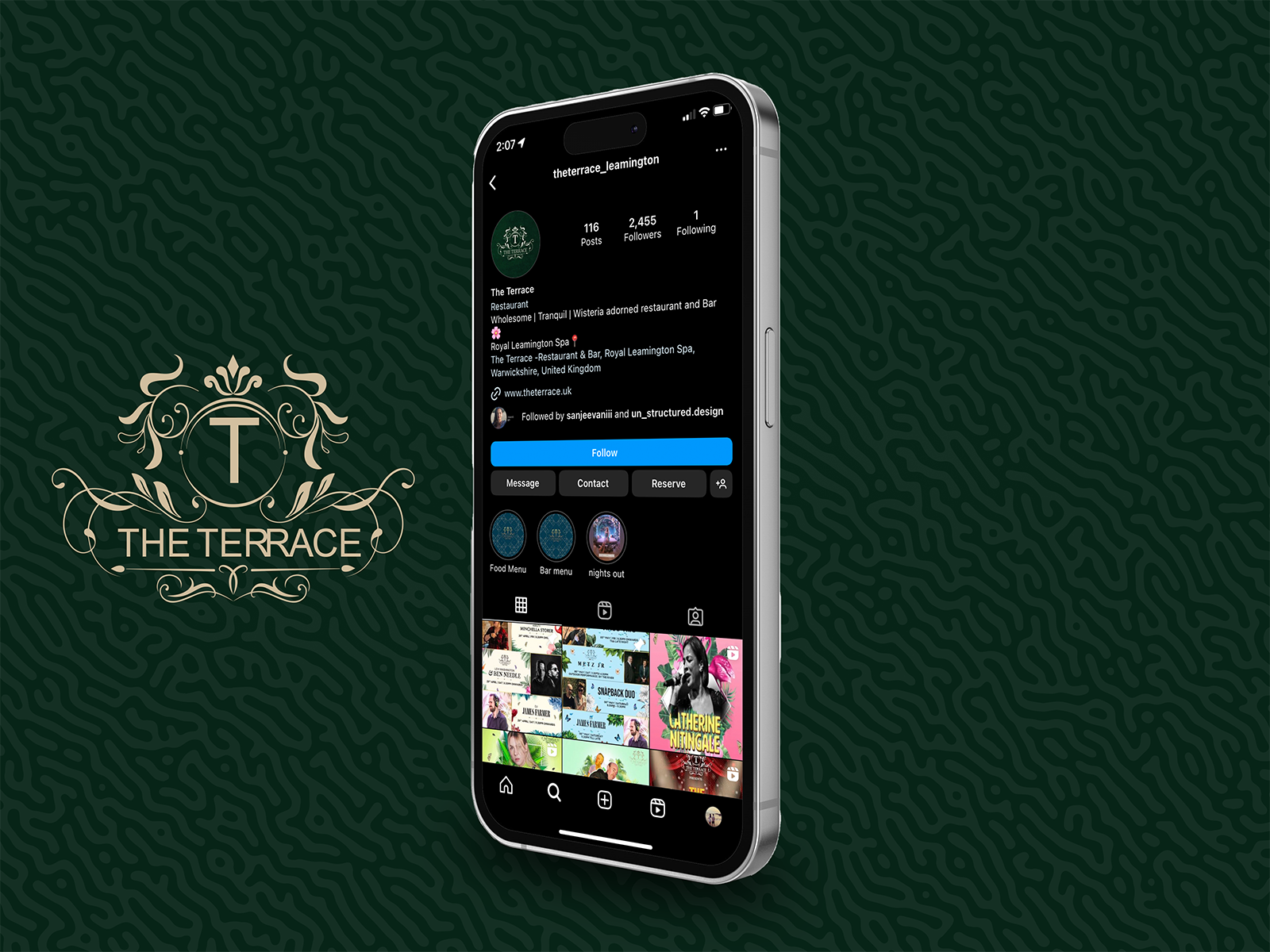 The Terrace client story
