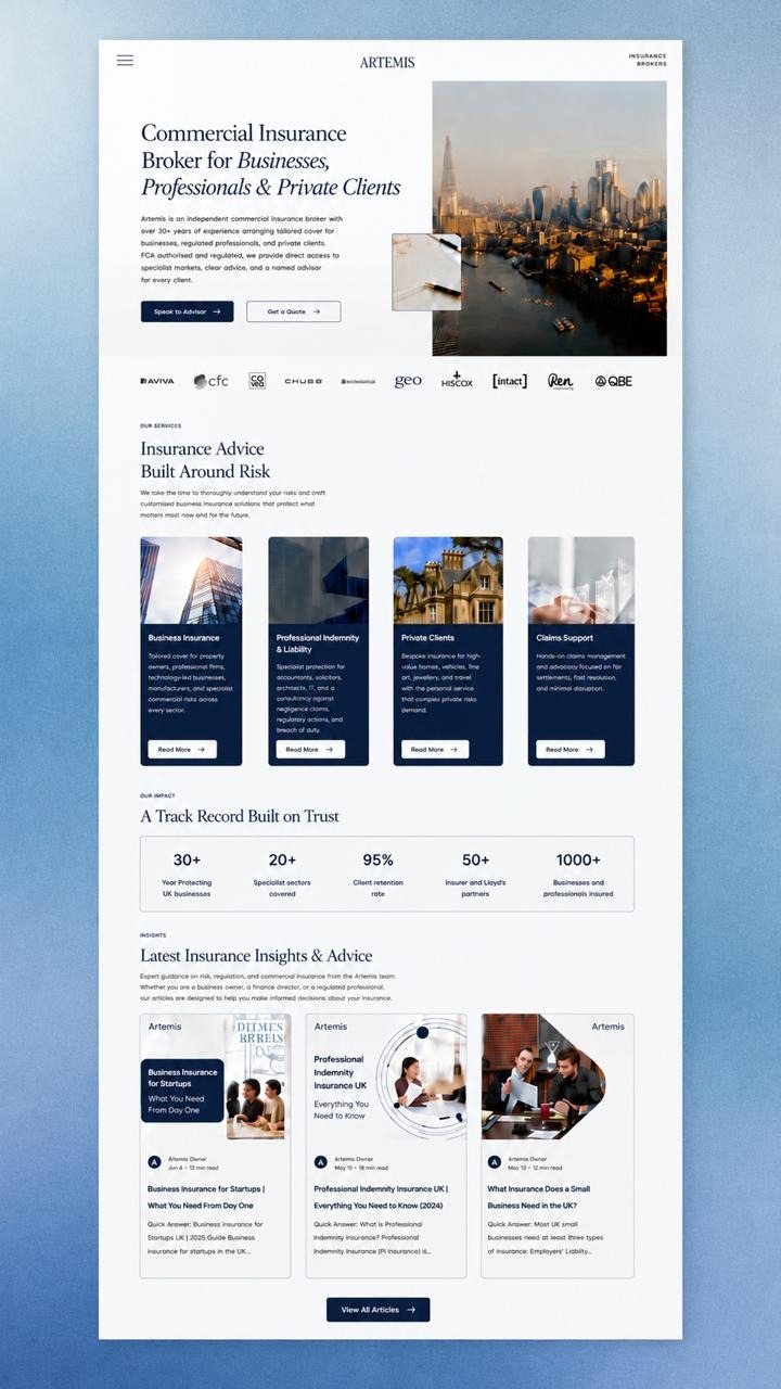 Website and store