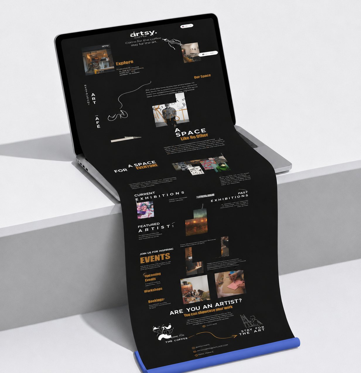 Website and store
