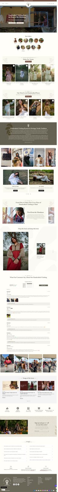 Website and store