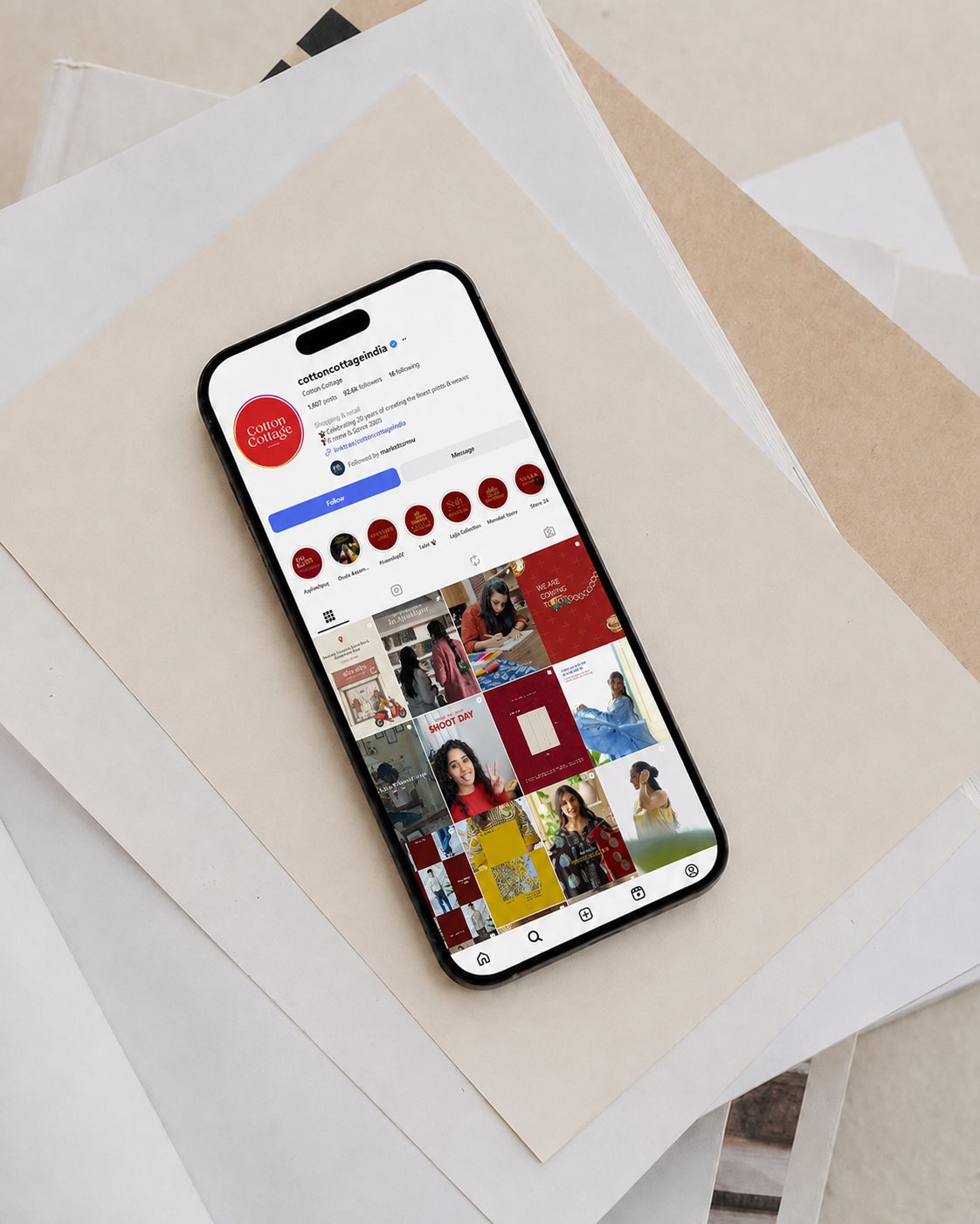 Social media design