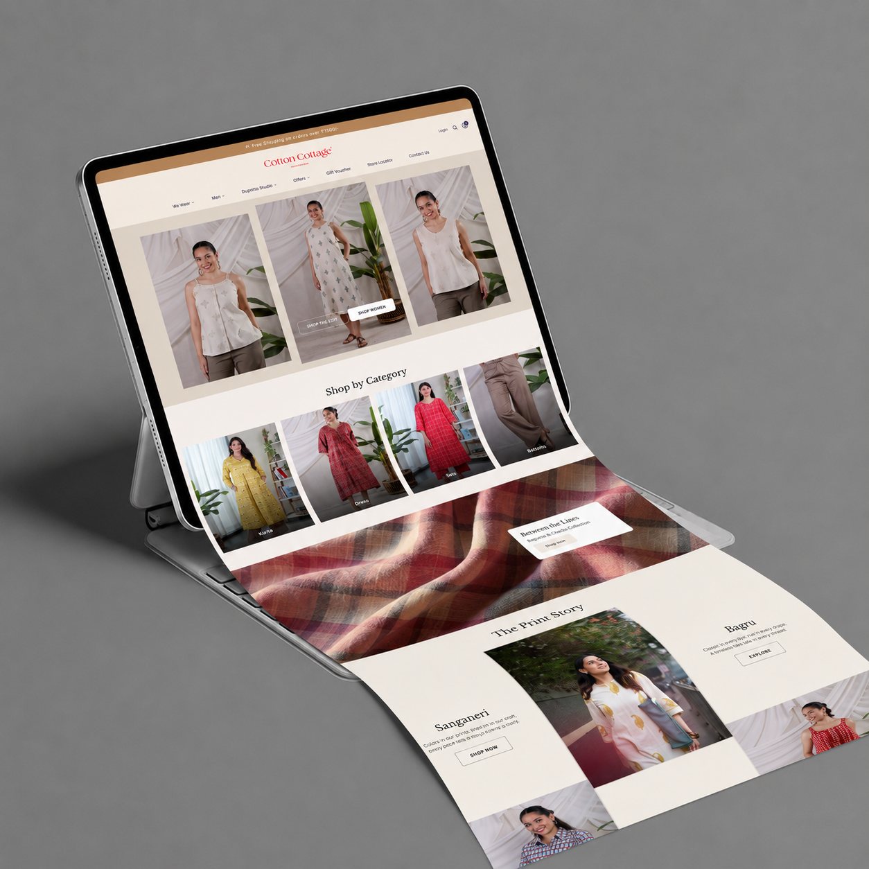 Website and store