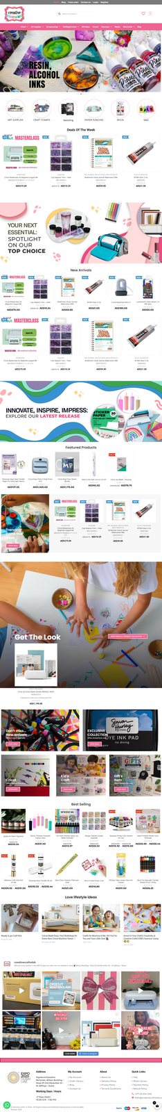 Website and store