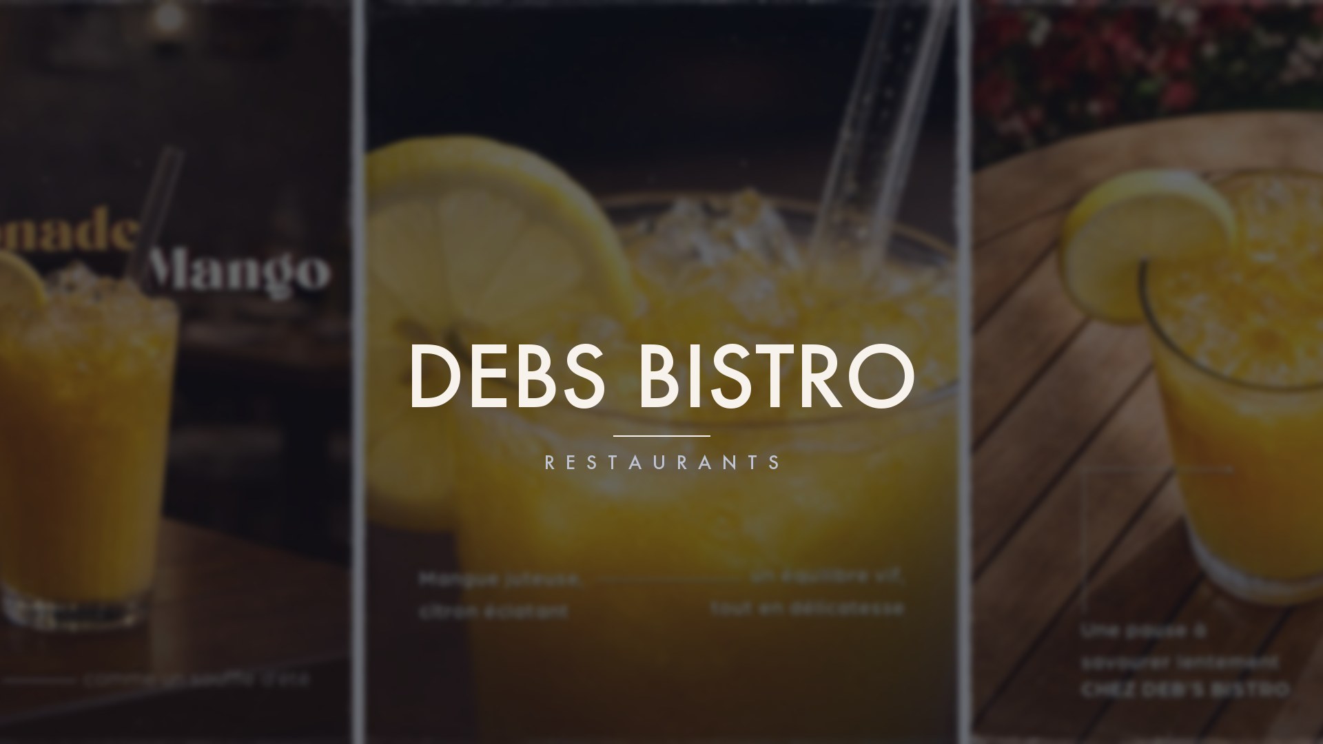 Deb's Bistro, work by MarketinCrew