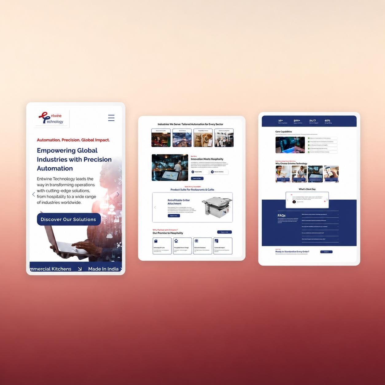 Entwine Technology, work by MarketinCrew