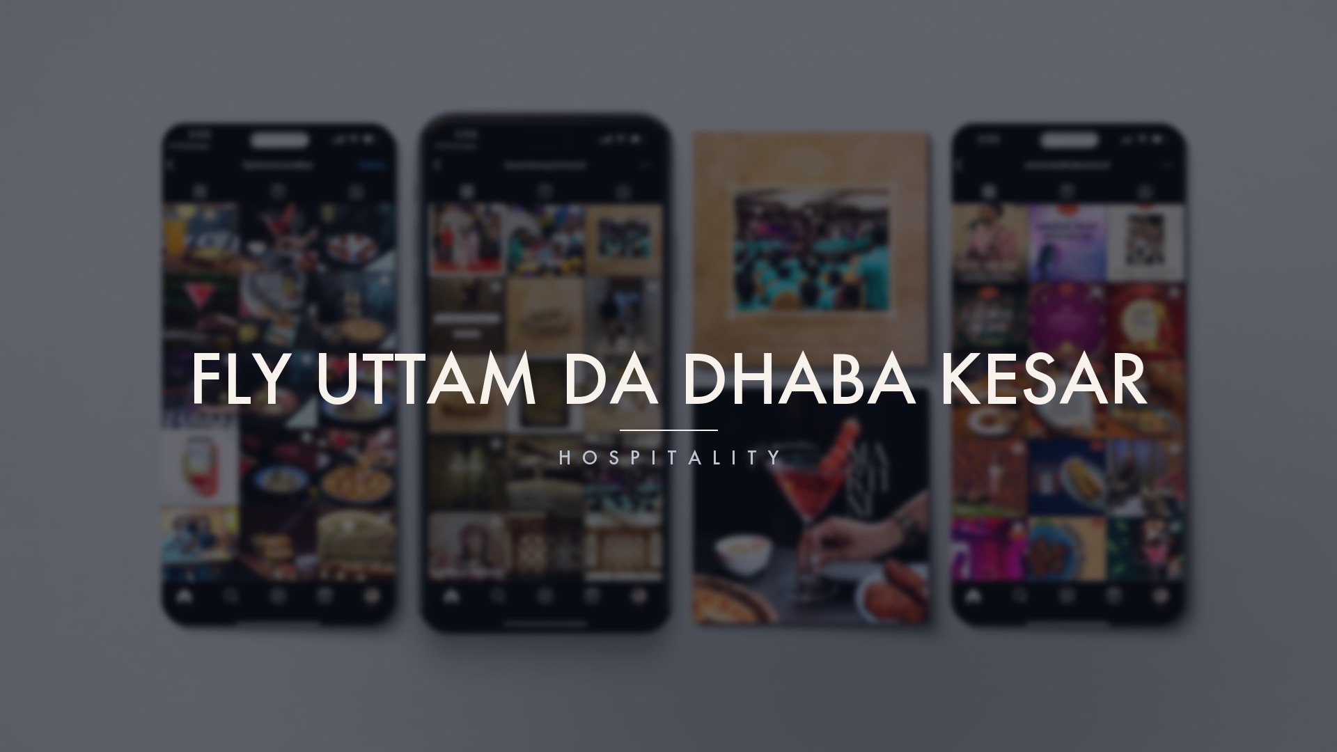 Fly Uttam da dhaba Kesar, work by MarketinCrew