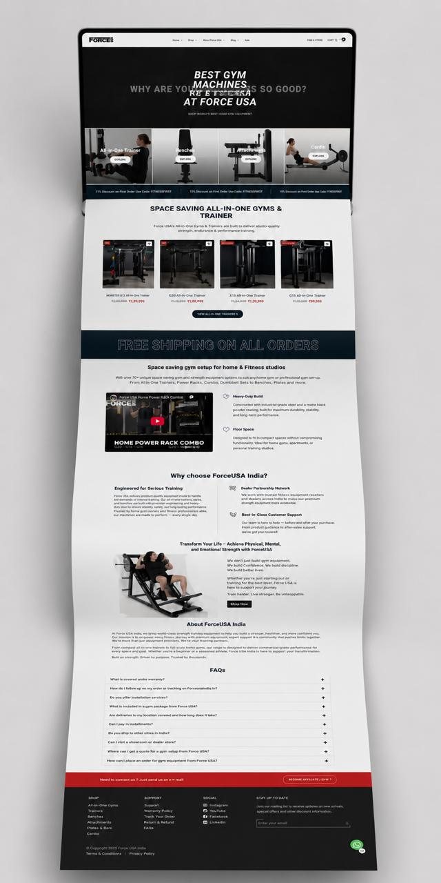 Website and store