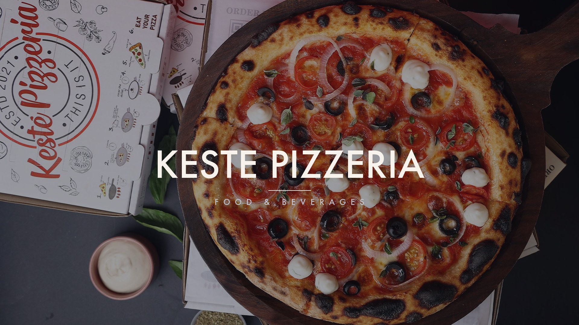 Keste Pizzeria, work by MarketinCrew