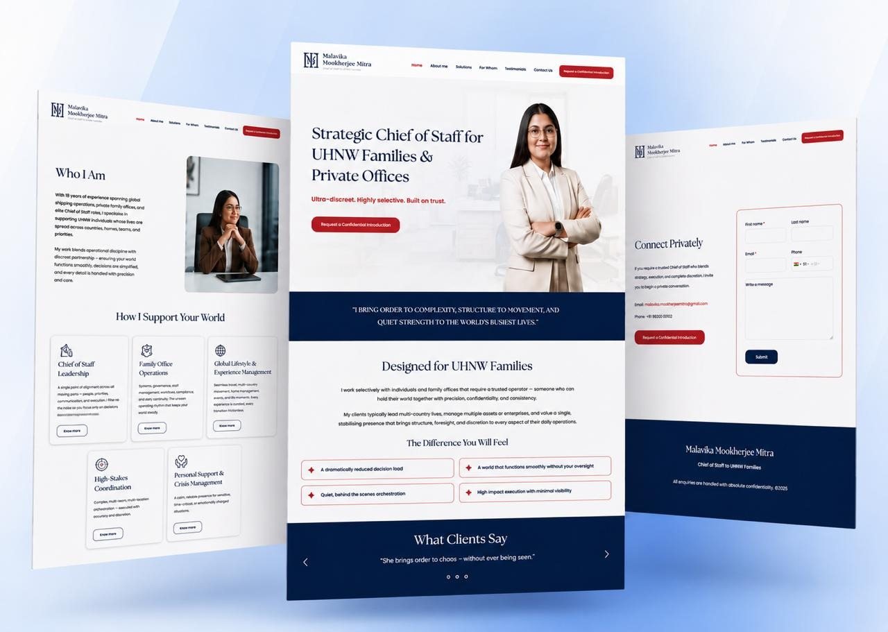 Malavika Mookherjee Mitra, work by MarketinCrew