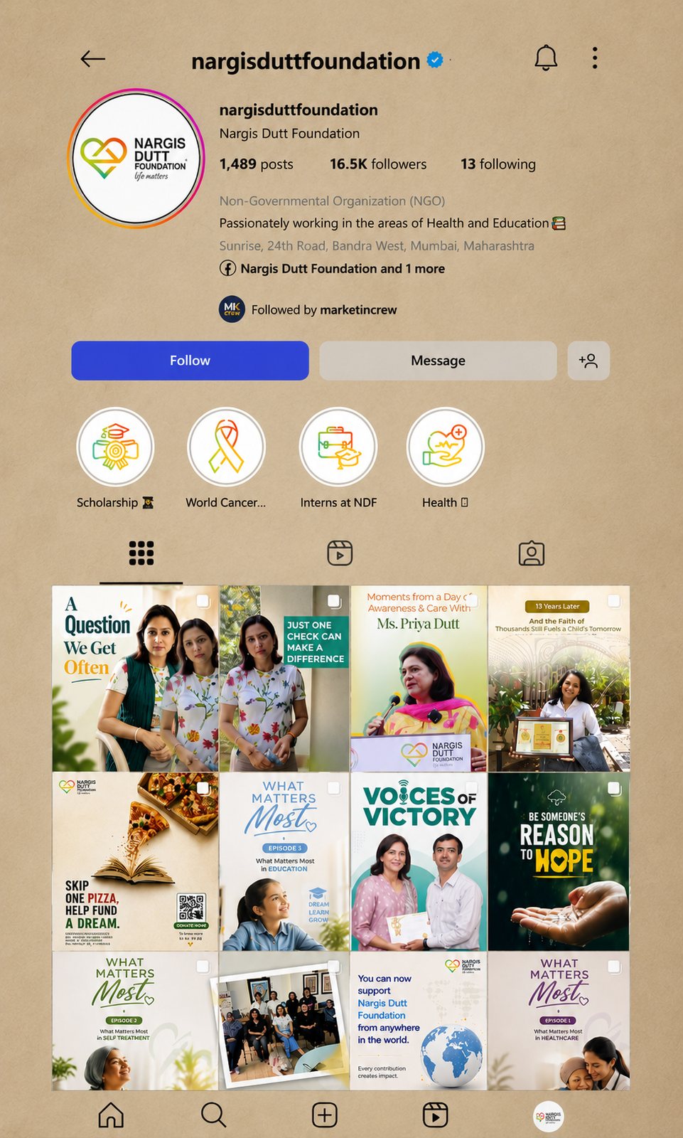 Social media design