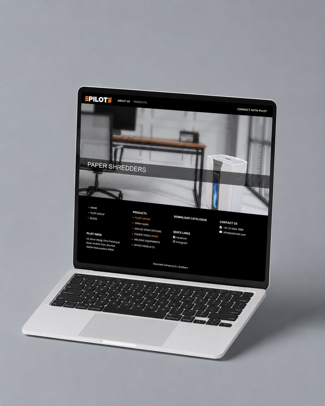 Website and store