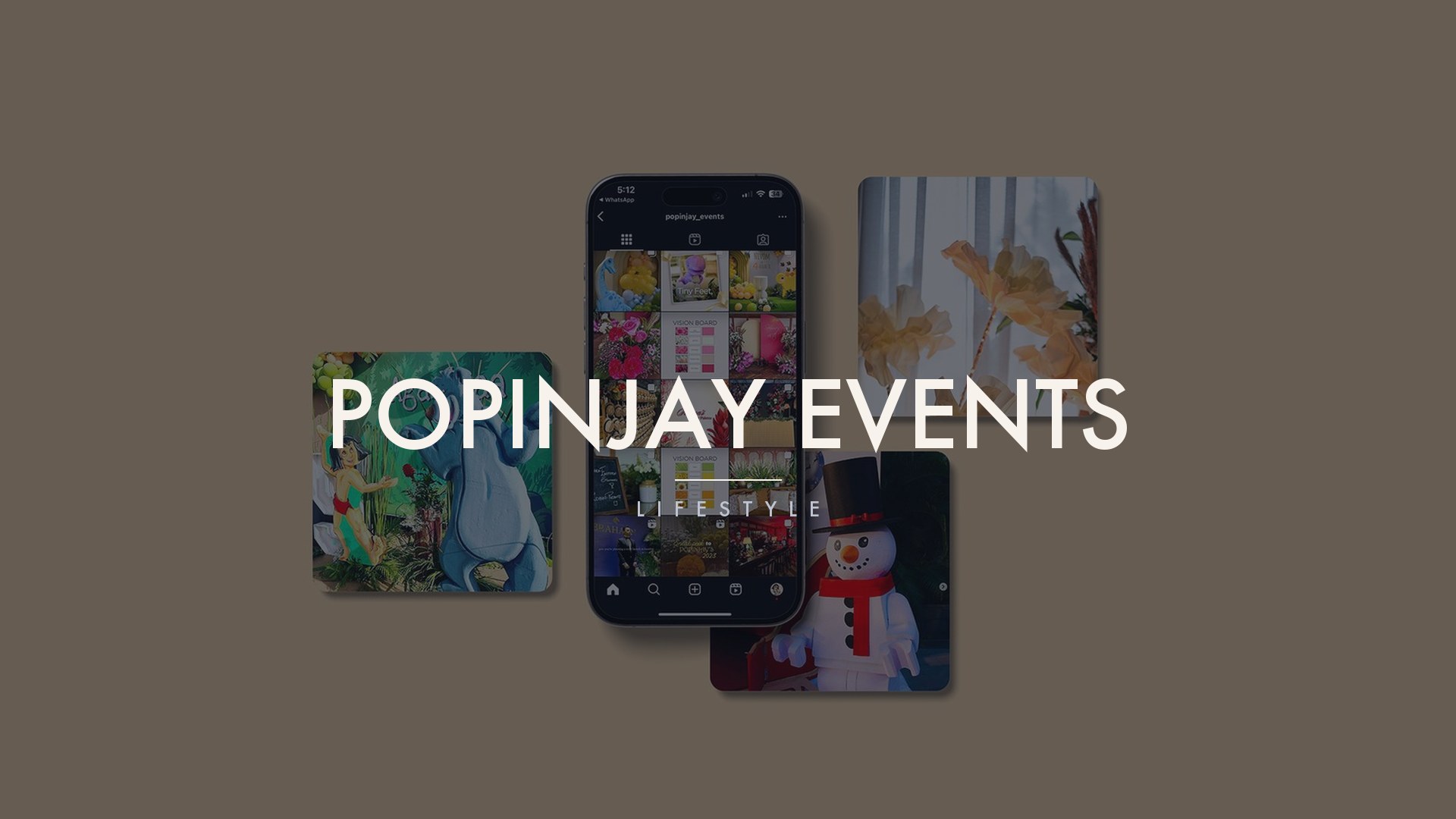 Popinjay Events, work by MarketinCrew