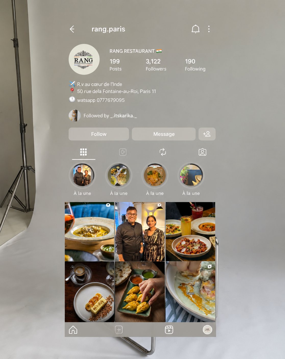 Social media design