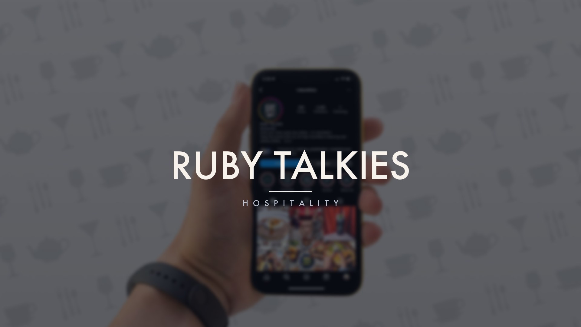 Ruby Talkies, work by MarketinCrew