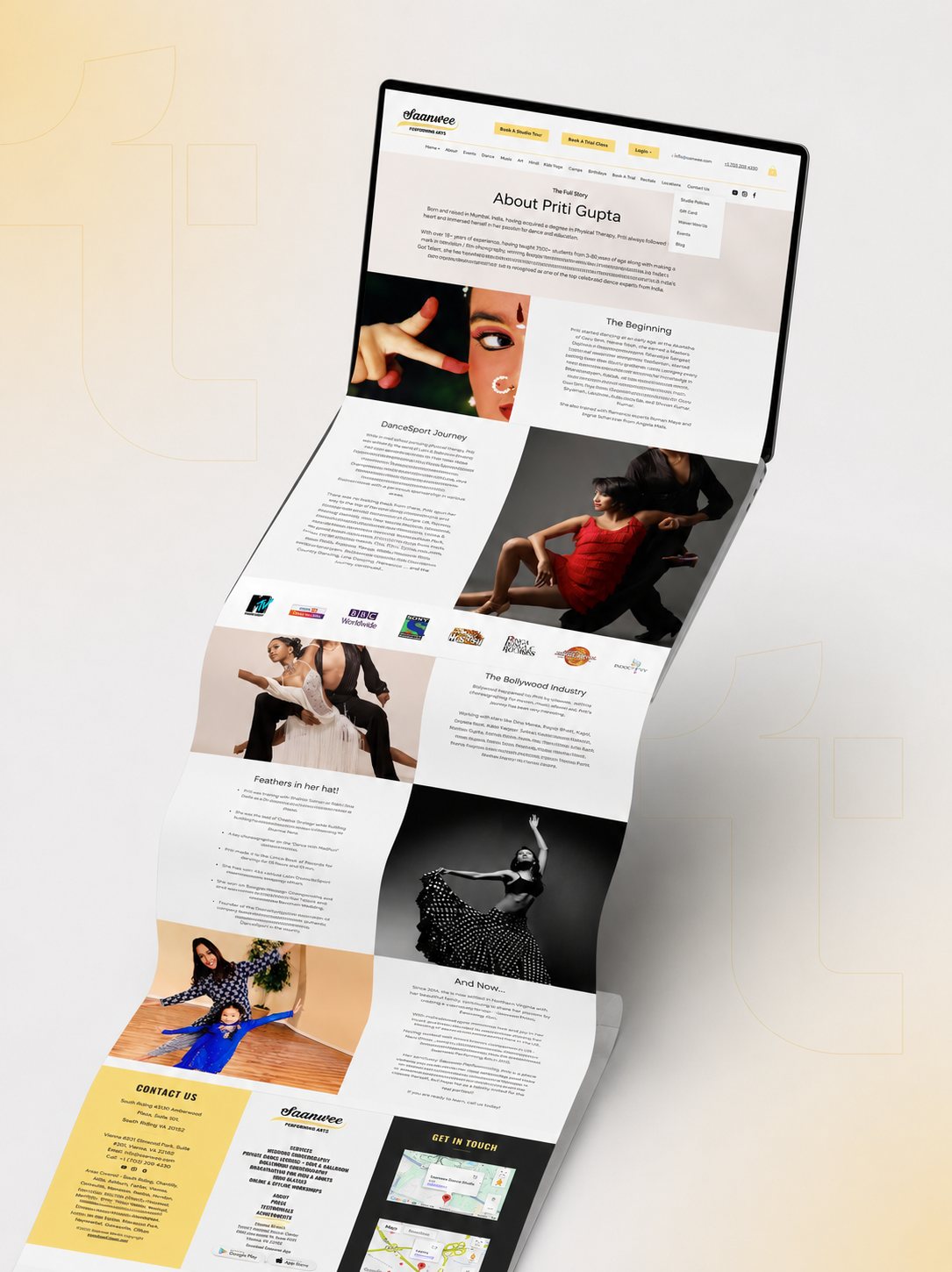 Website and store