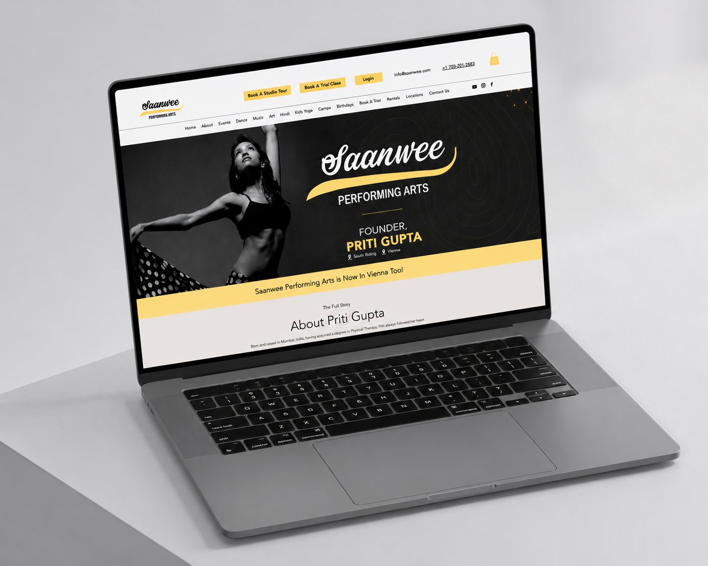 Website and store