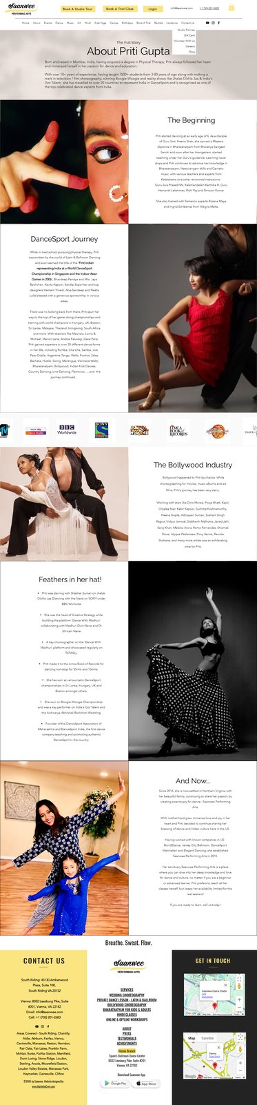 Website and store