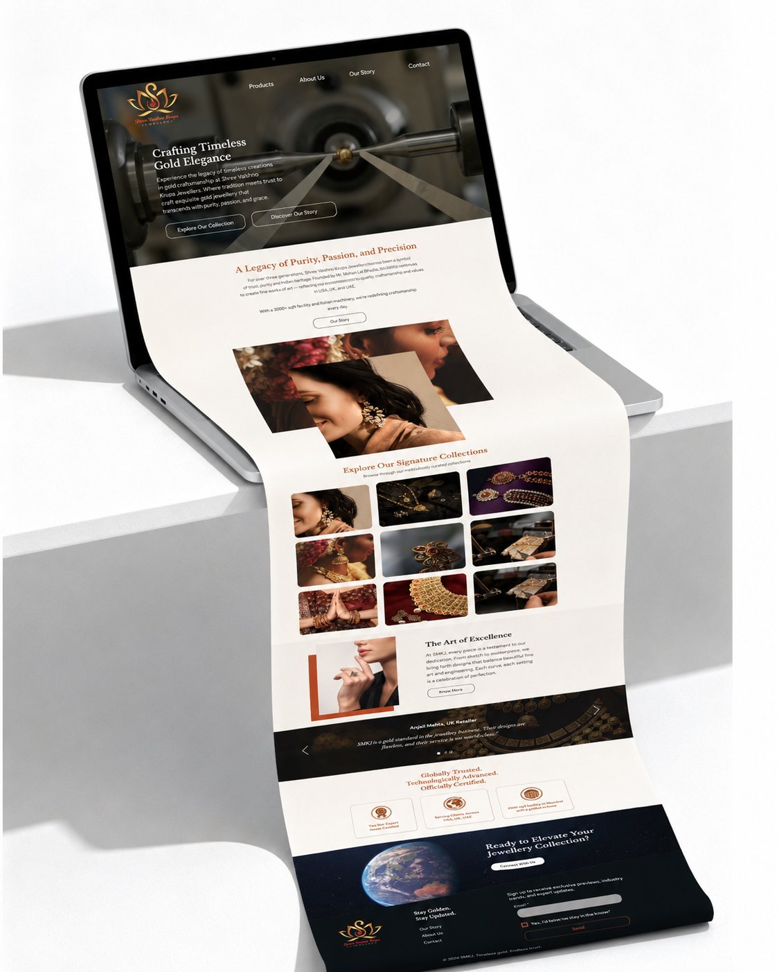 Website and store