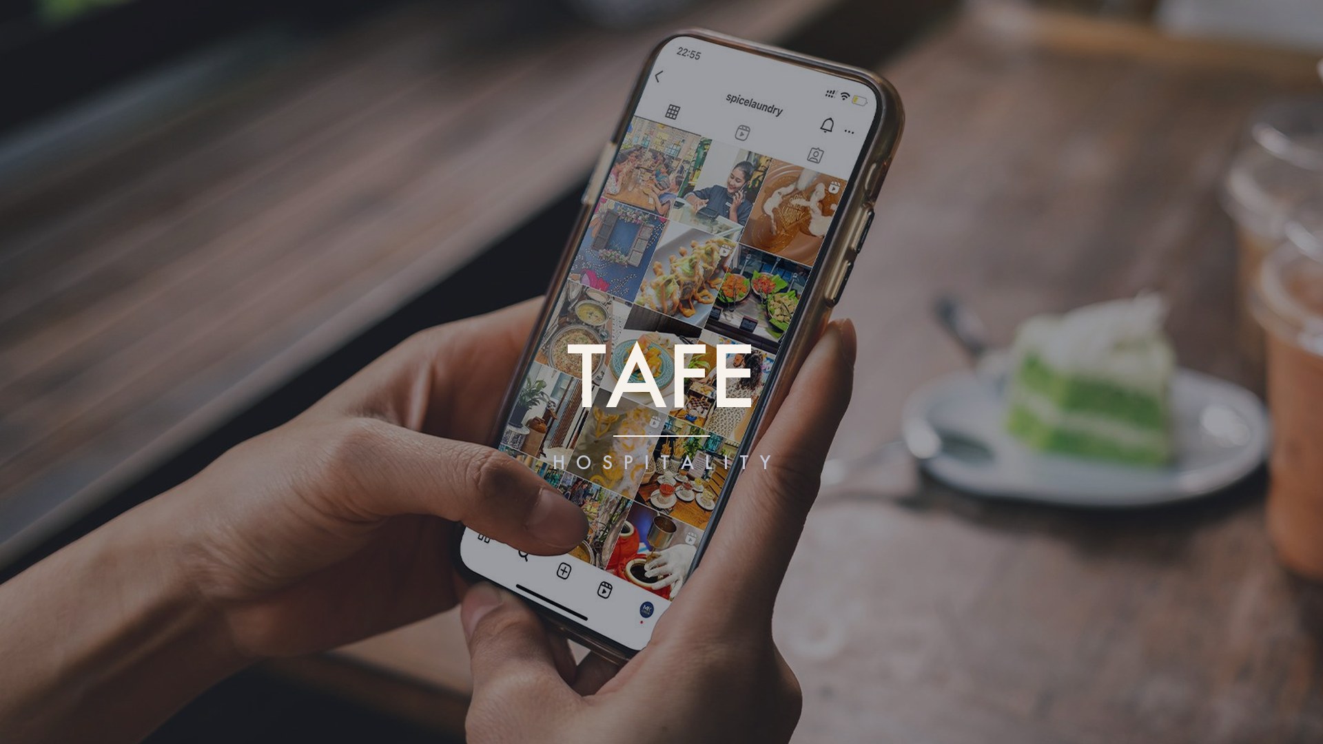 Tafe, work by MarketinCrew