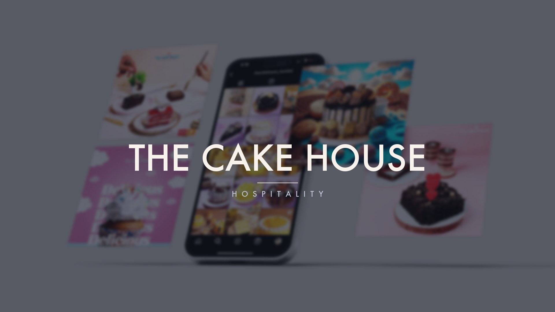 The Cake House, work by MarketinCrew