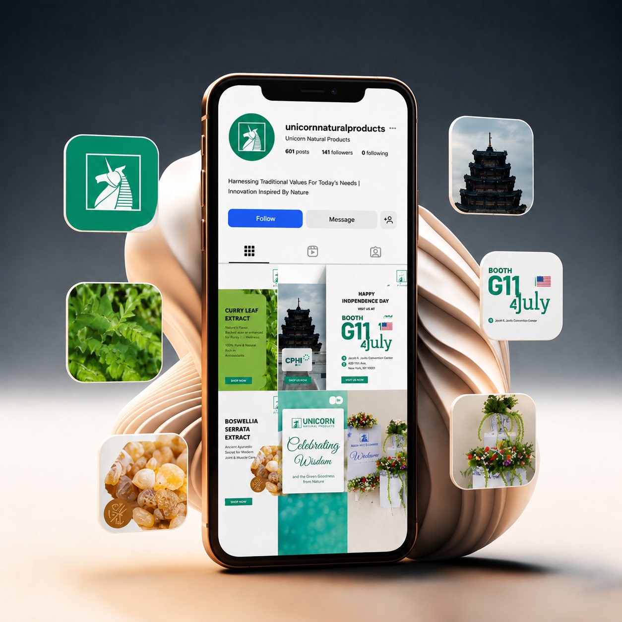 Social media design