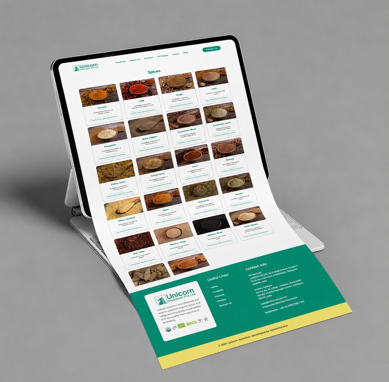 Website and store