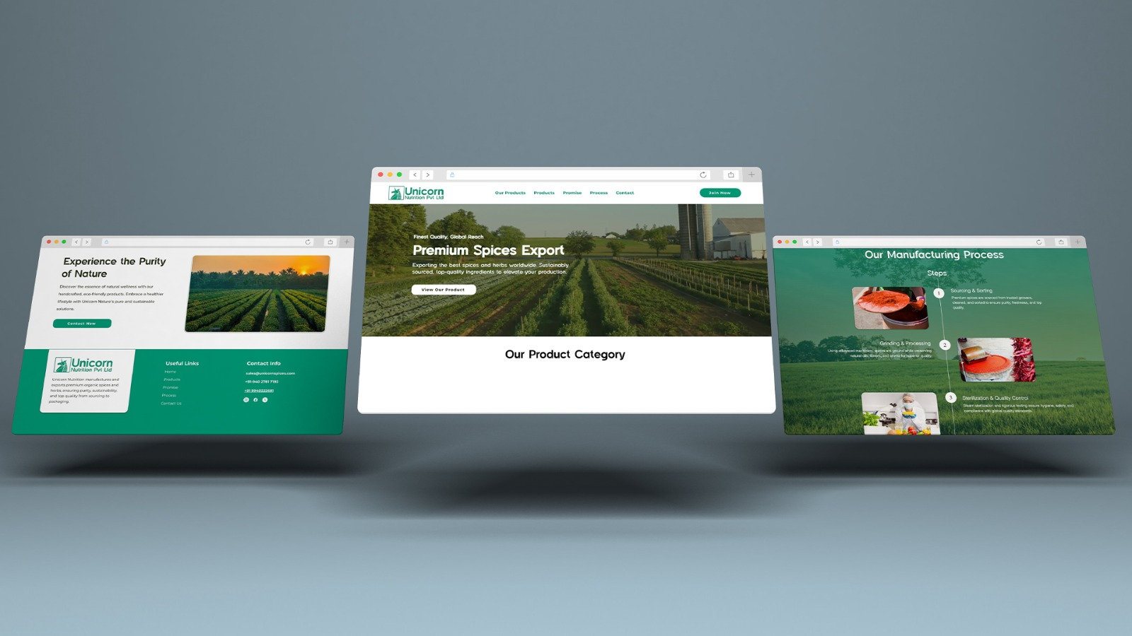 Website and store