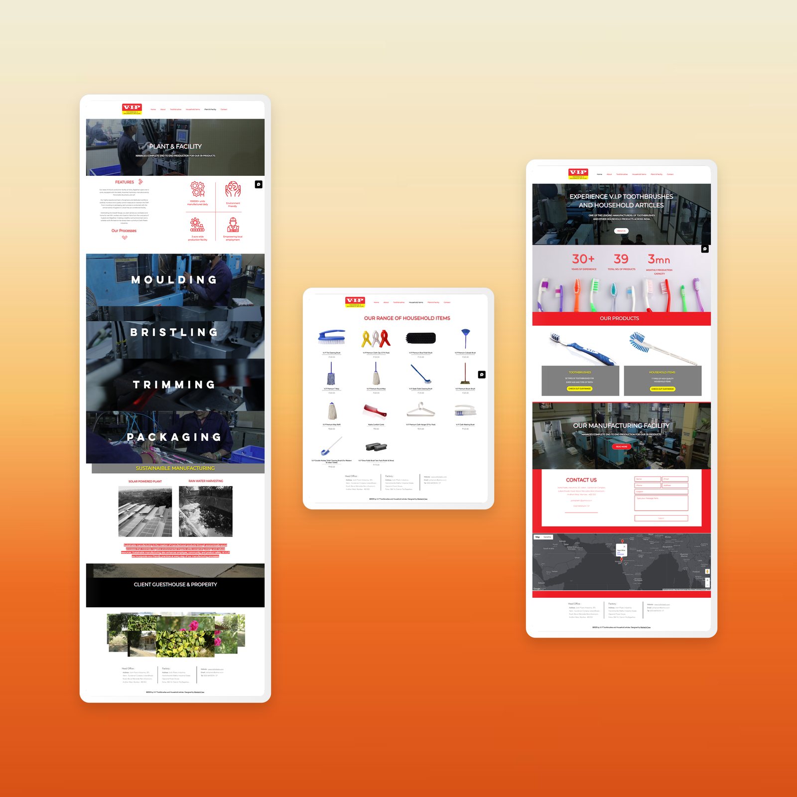Website and store